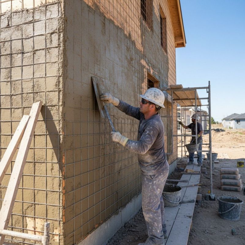 Stucco Application