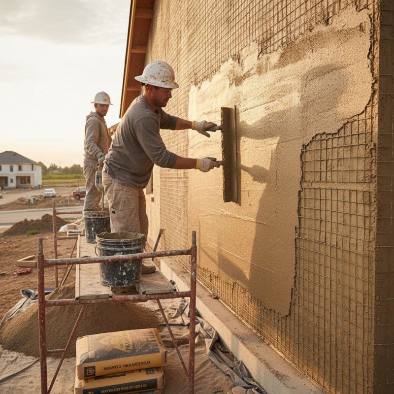 Stucco Application